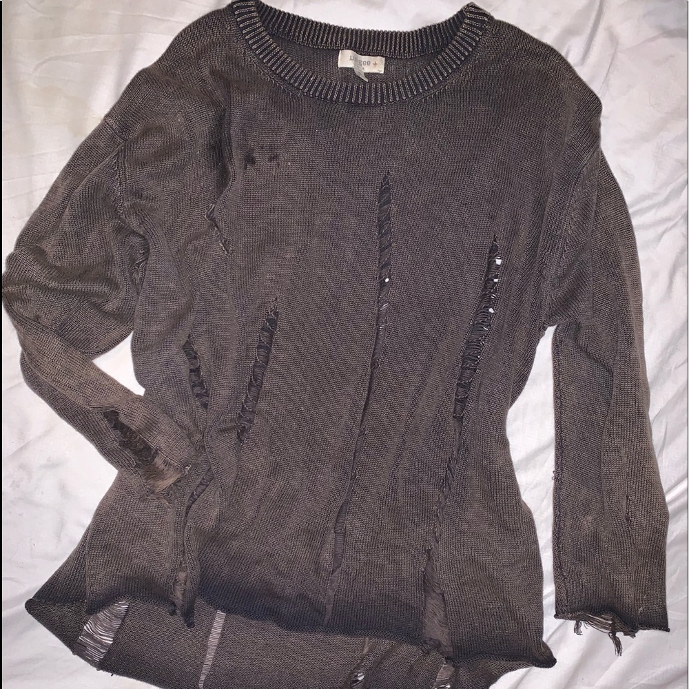 Umgee destroyed Oversized sweater